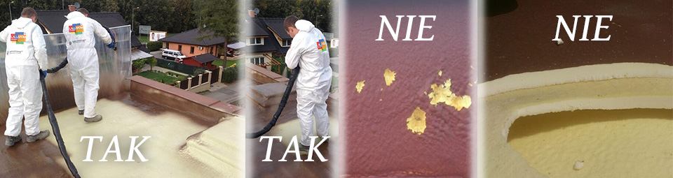 izolacja dachu pianka