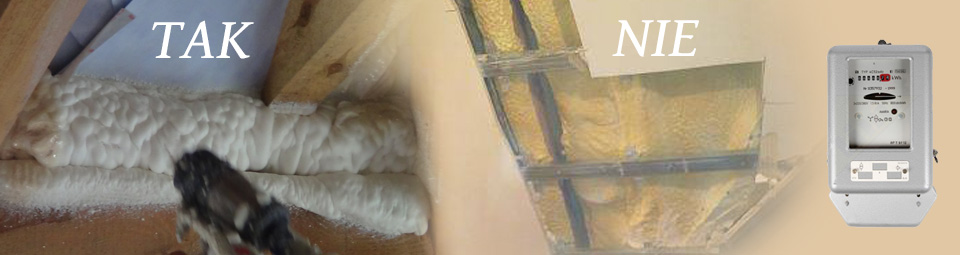 ocieplenie poddasza pianką